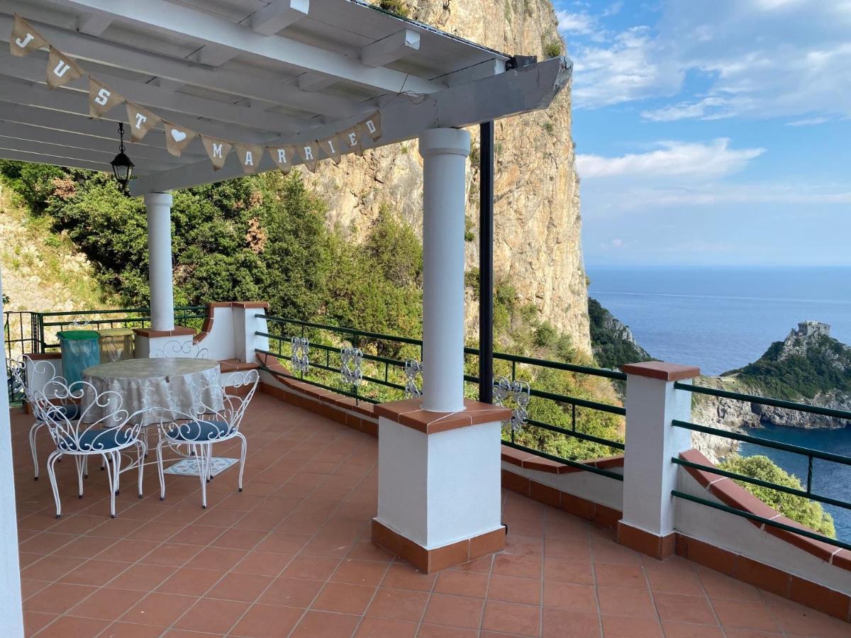 Villa Carmela Conca dei Marini Luaran gambar